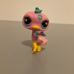 Lps #2349 Pink Ostrich Bird Pet Shop